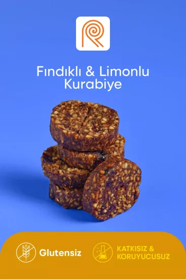 FINDIKLI & LİMONLU KURABİYE - 8’Lİ PAKET