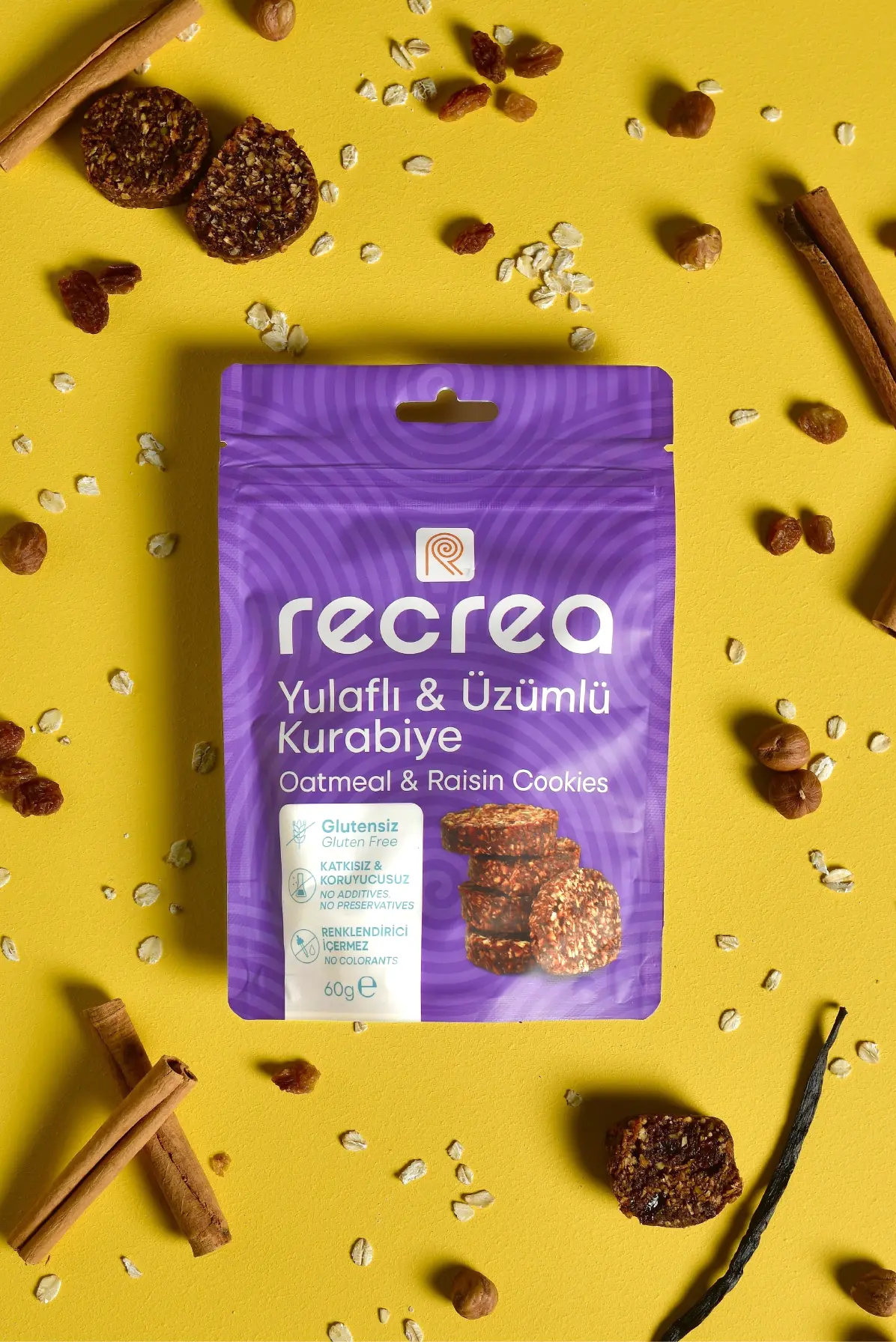 YULAFLI & ÜZÜMLÜ KURABİYE