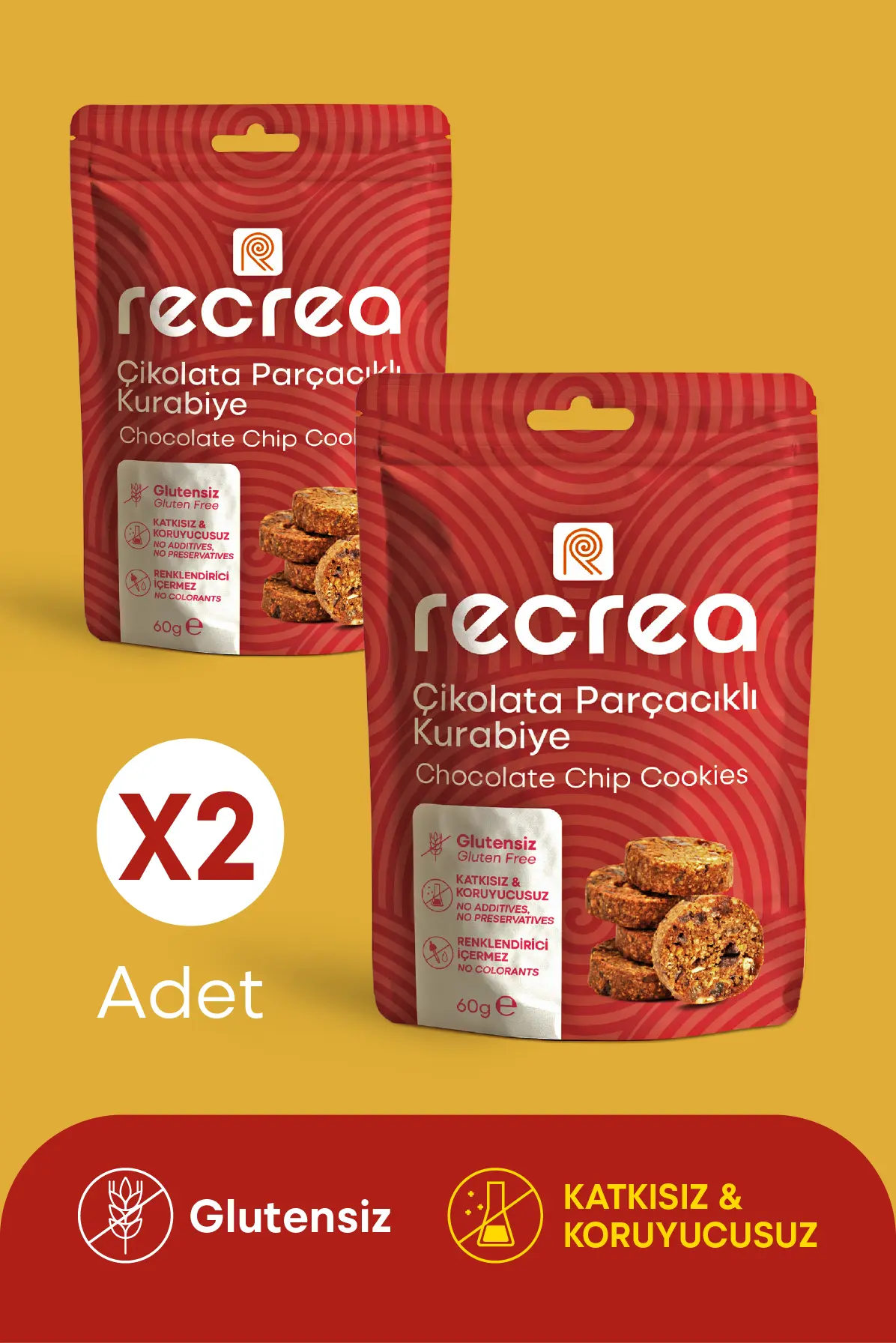 ÇİKOLATA PARÇACIKLI KURABİYE