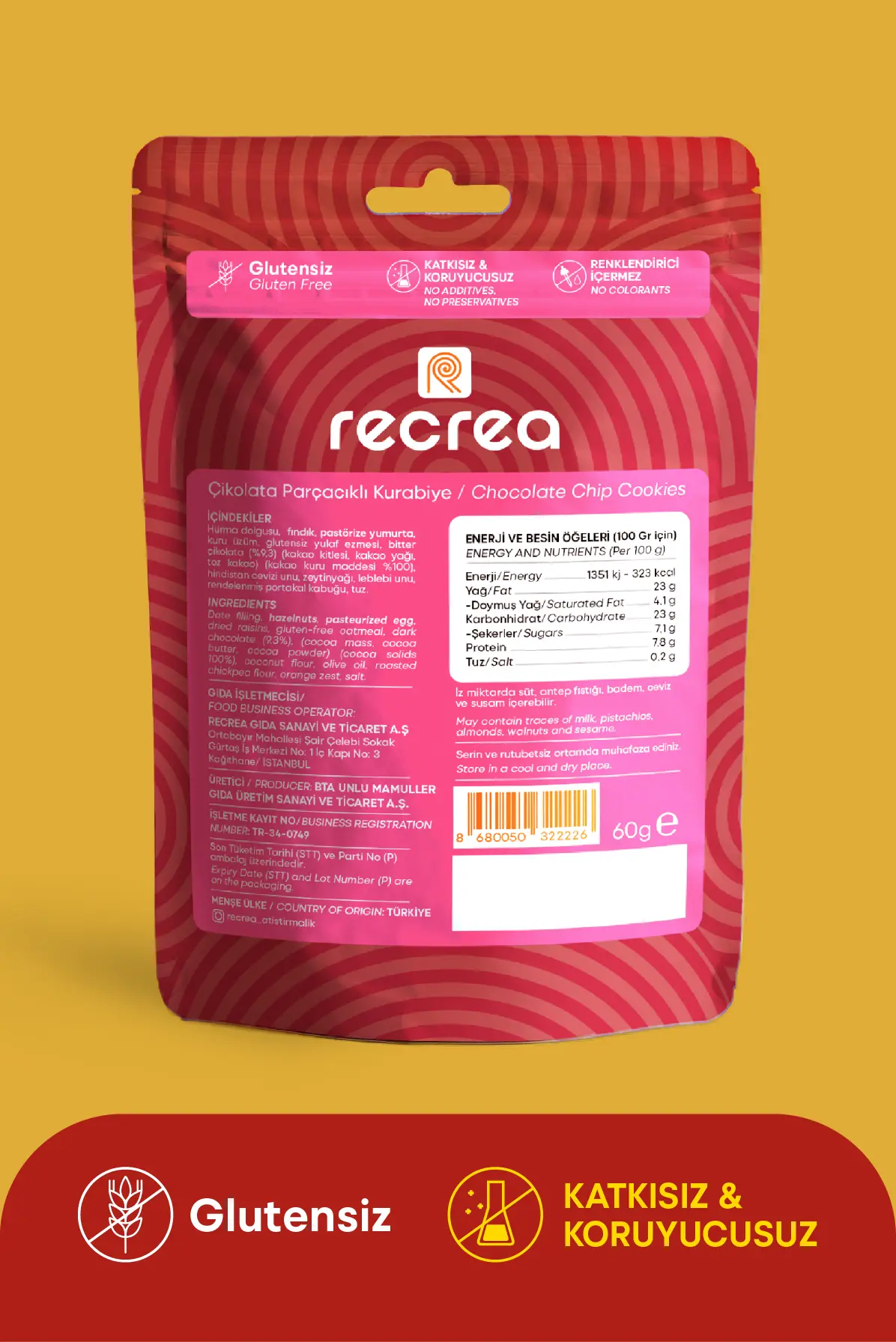 ÇİKOLATA PARÇACIKLI KURABİYE