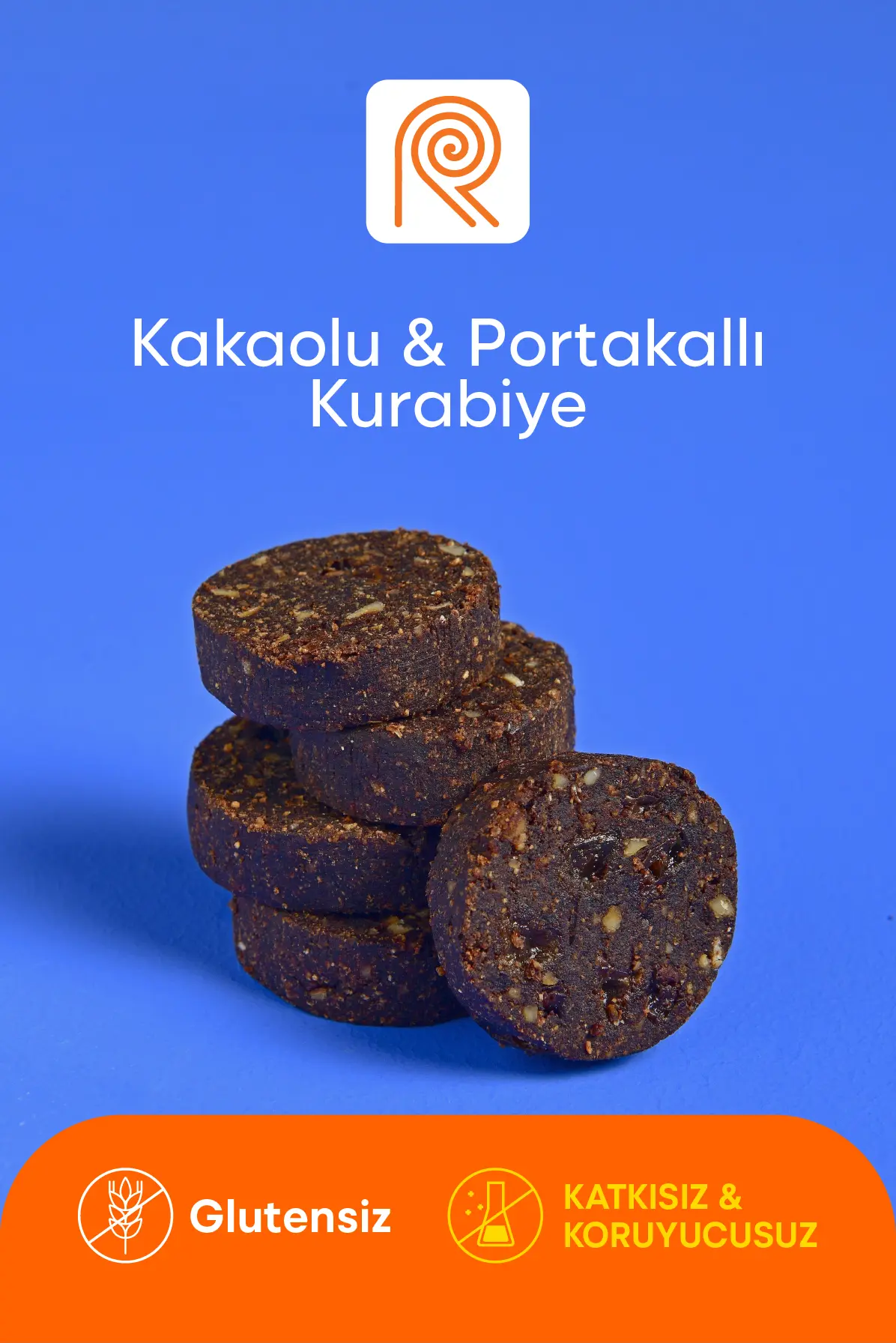 KAKAOLU & PORTAKALLI KURABİYE